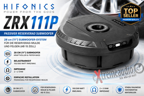 Hifonics zrx111p subwoofer - zrx111p,