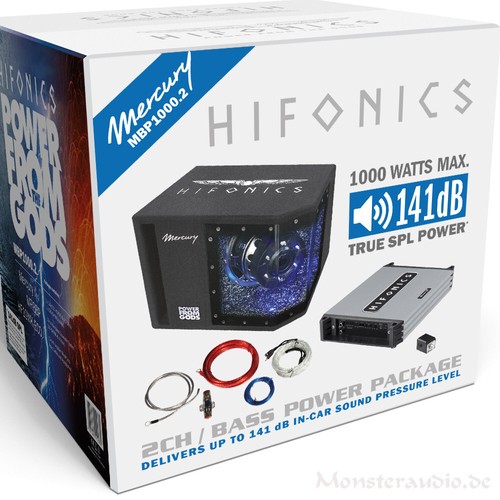 Hifonics 1000 watt basspack - hifonics,