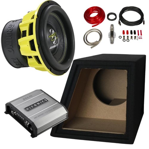 Auto subwoofer set 25cm - subwoofer,