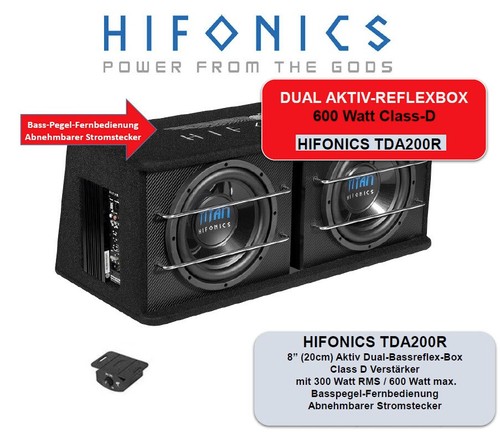 Hifonics tda200r aktiv dual - tda200r,