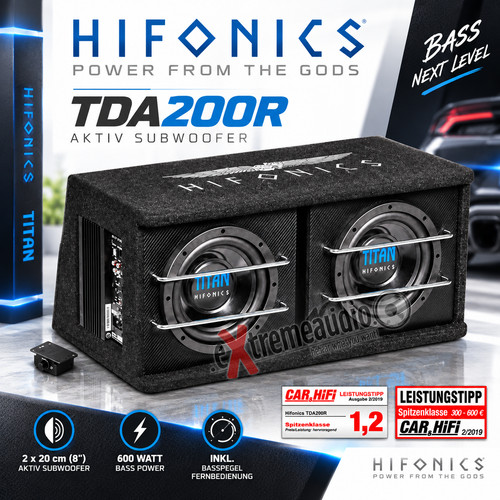 Hifonics tda200r aktiv dual - tda200r,